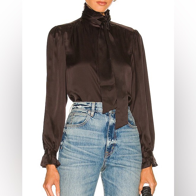 Equipment Equipment Loudette Top In Ganac Size Xs